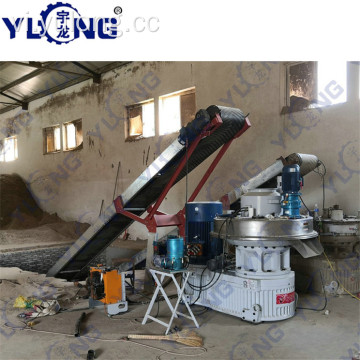 Máy ép viên YULONG XGJ560 cho mùn cưa gỗ